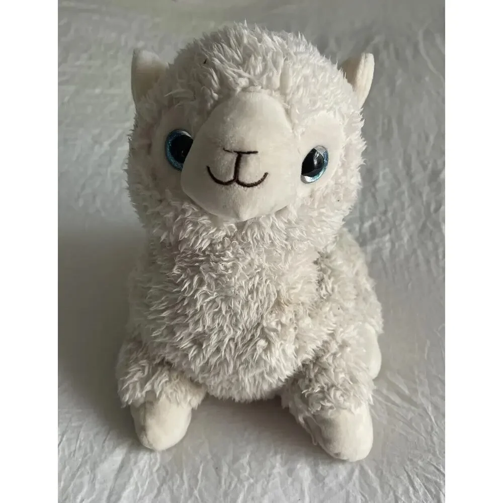 WARMIES by Intelex Llama Off White Microwavable Plush 12